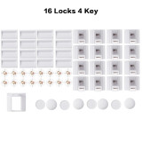 16 Locks + 4 Keys