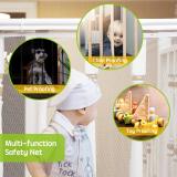 Baby Safety Stair Rail Net Children Protection Fence Net For Toddler Security Baby Proofing Stair Balcony Banister Railing Guard