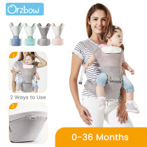 Orzbow 0-36 Month Breathable Ergonomic Baby Carrier Portable Infant Baby Wrap Sling Baby Hipseat Carrier Kangaroo Front Facing