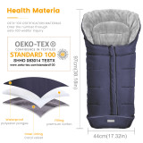 Orzbow Universal Footmuff for Pushchair - Waterproof and Windproof with Drawstring Hood