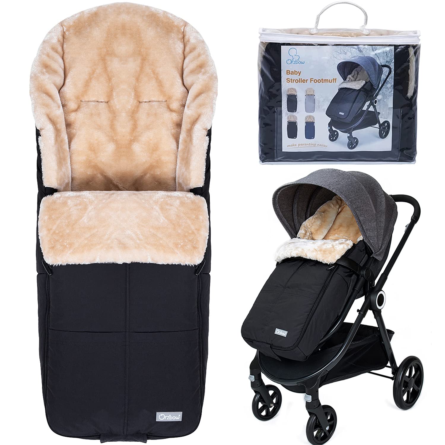 Stroller Footmuff Warm Infant Baby Pushchair Toes Buggy Pram Sleeping Bag Y2 