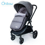 Orzbow Universal Stroller Footmuff with Storage Bag, Weatherproof & Removable