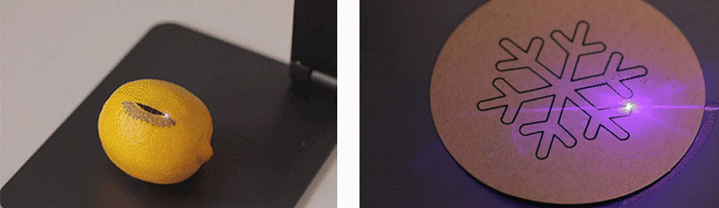 Laserpecker L1 Pro Deluxe Bluetooth laser engraver engraving materials