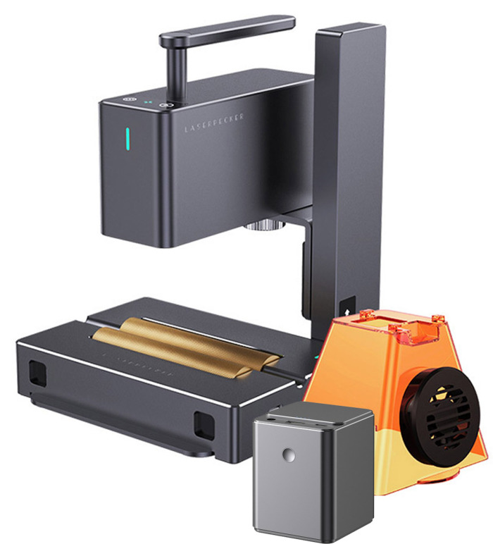 Laserpecker 2 Deluxe, Super Fast Handheld Engraver & Cutter Online Shopping  | LaserPecker