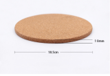 30 Pcs Laserpecker Round Cork Placemat For Heat insulation and Absorbent
