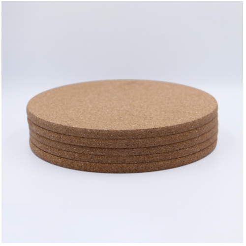 30 Pcs Laserpecker Round Cork Placemat For Heat insulation and Absorbent