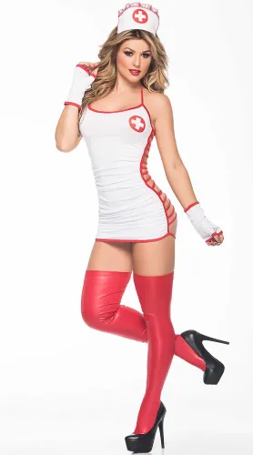 New Sexy Nurse Lingerie women lingerie