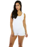 White Manufacturers new Catsuit Dress Jumpsuit Romper Pants Clubwear