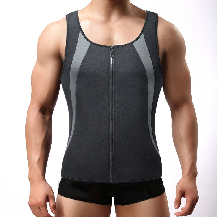 zipper neoprene sauna vest