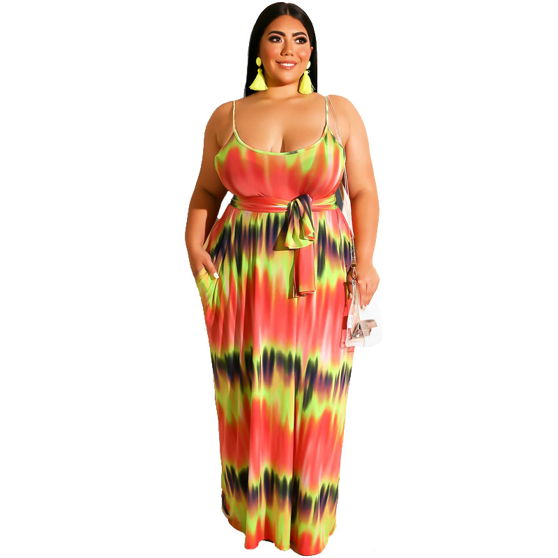 plus size cami maxi dress