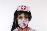 Scary Bloody Nurse Halloween Costume