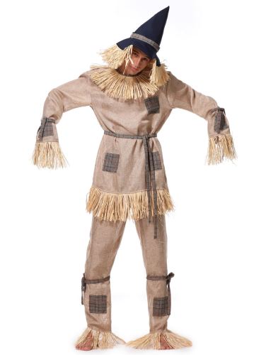 Party Role Play Scarecrow Cosplay Mens Halloween Costume