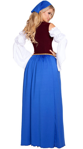 Maid Dress Oktoberfest Cosplay Adult Halloween Costume