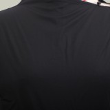 Black One Shoulder Fromal Jumpsuit
