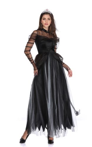 Corpse Bride Cosplay Dress Womens Halloween Costume