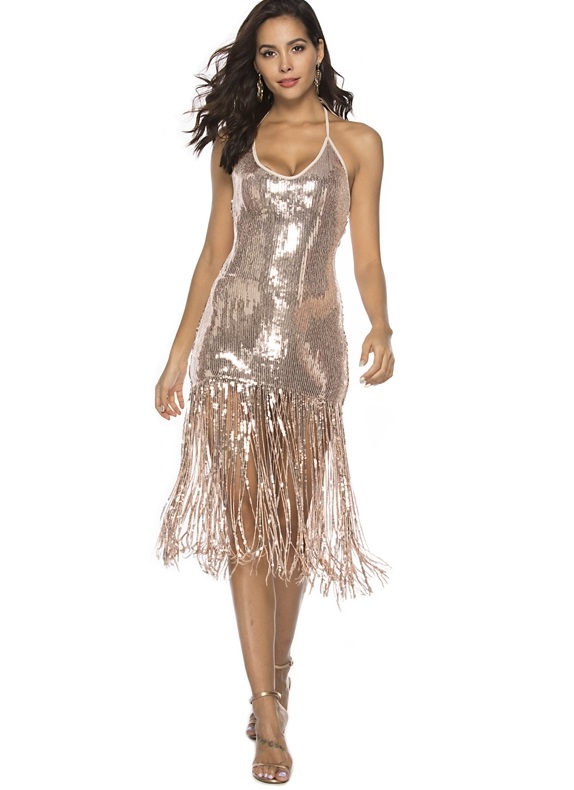 fringe club dress