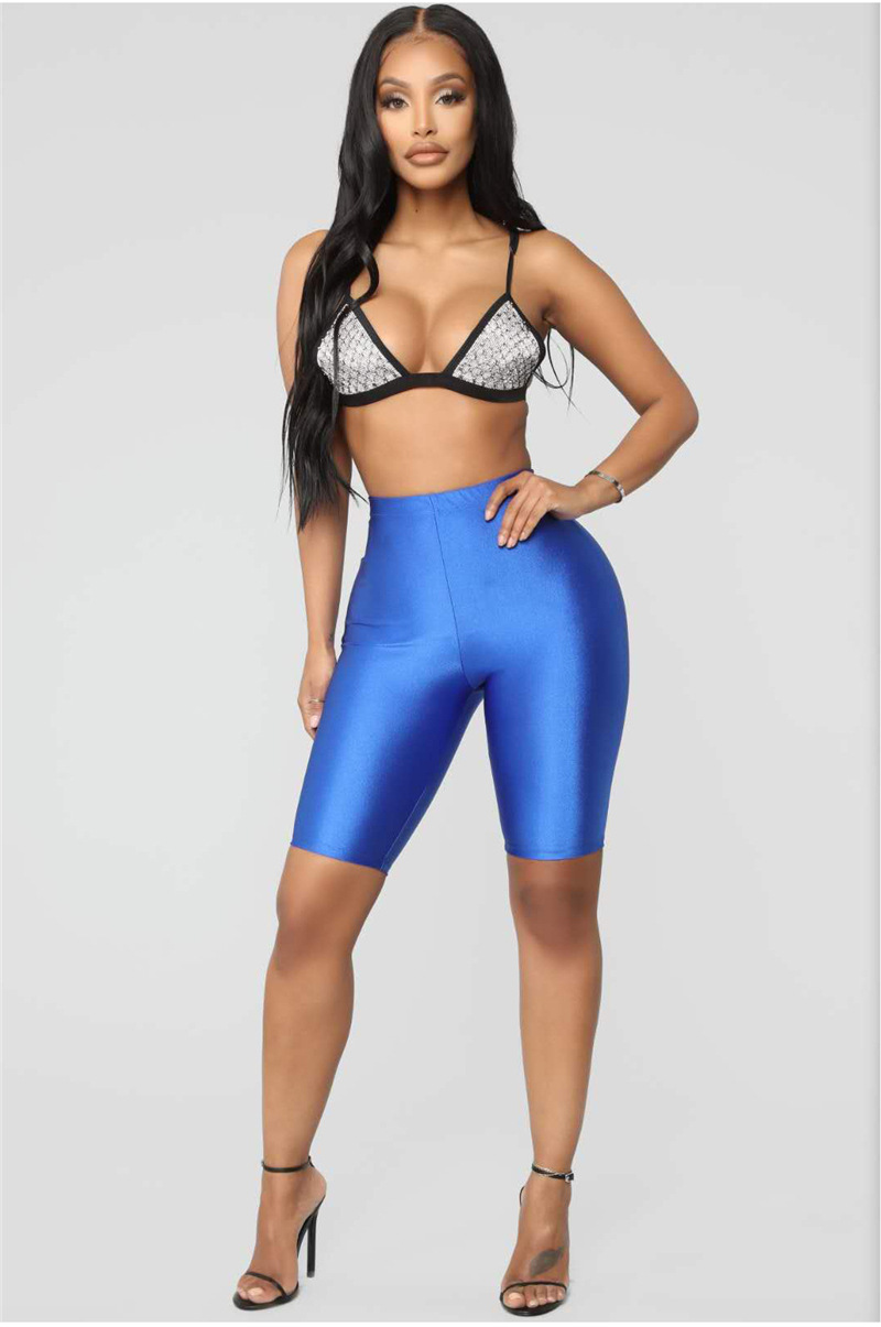 Sporty High Waist Tight Shorts