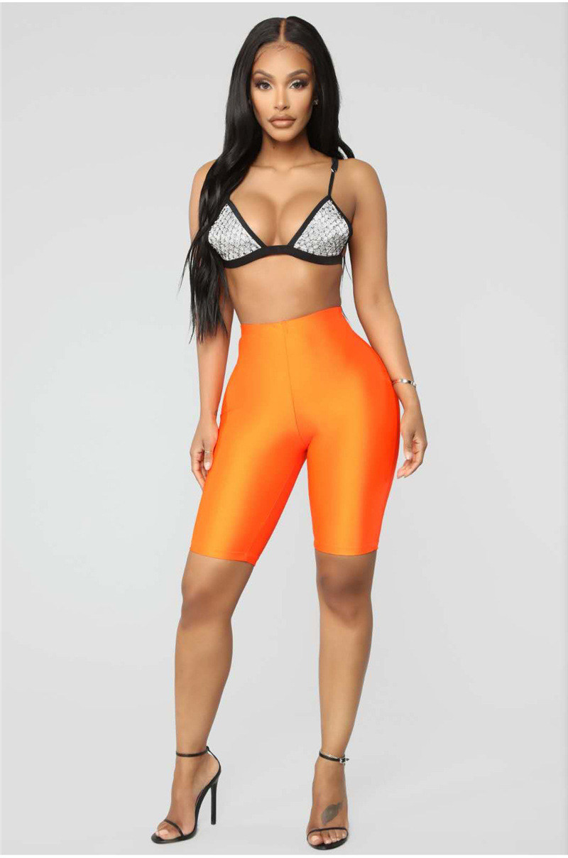 Sporty High Waist Tight Shorts