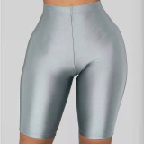 Sporty High Waist Tight Shorts