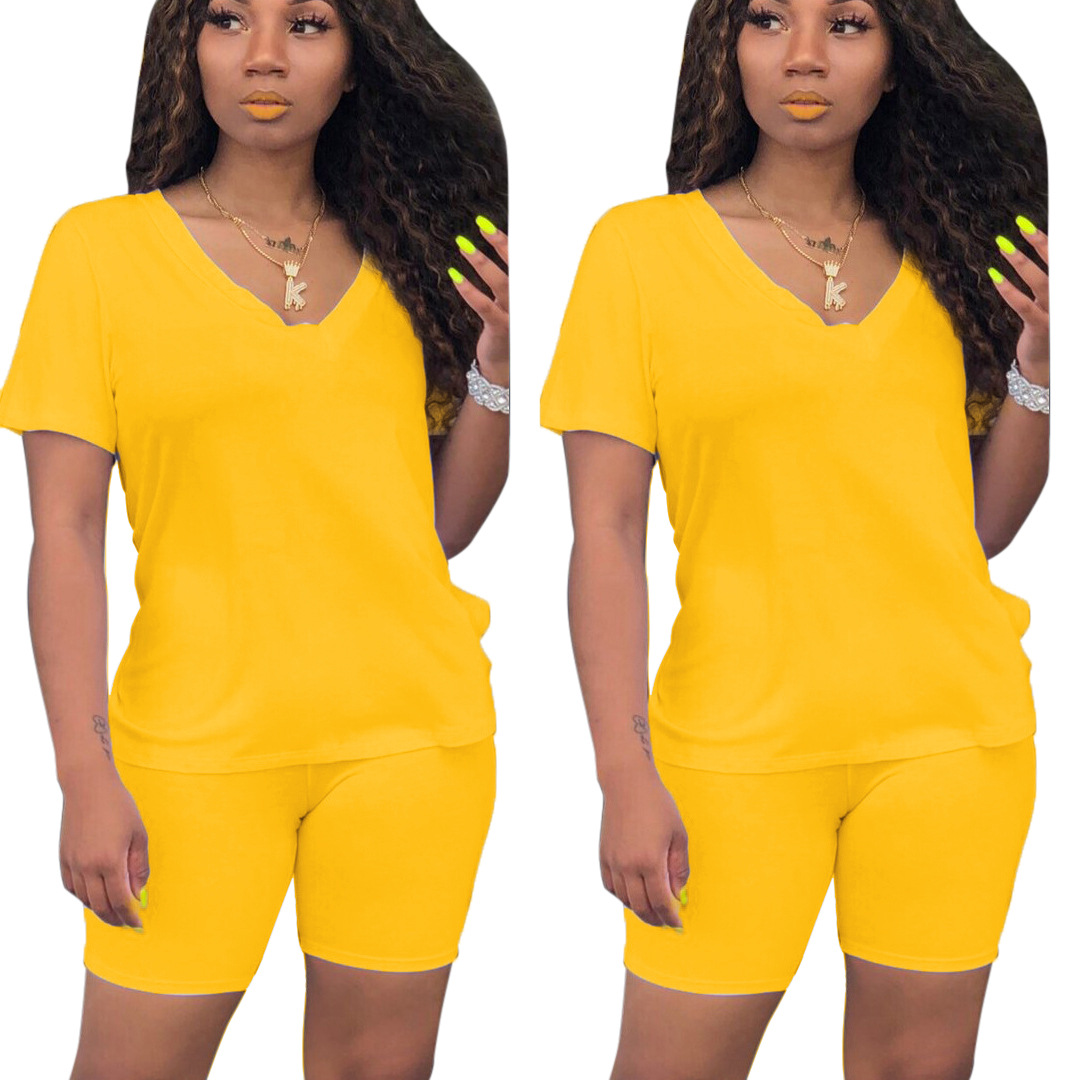 tshirt short set