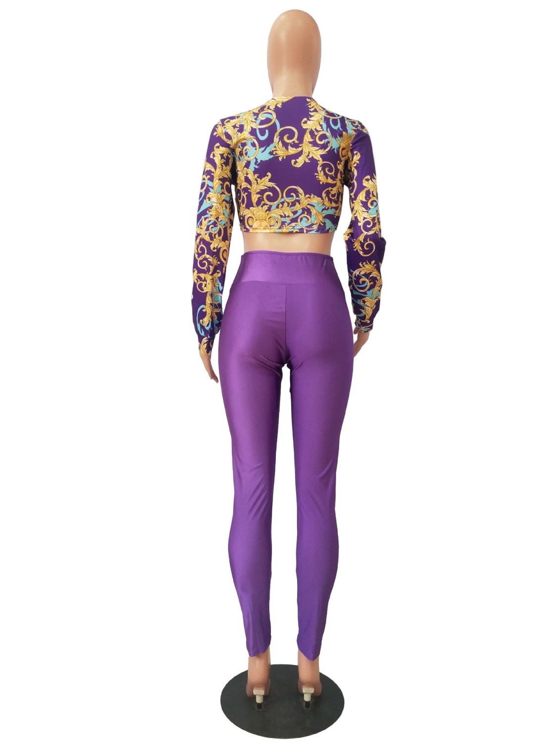 crop top with pants