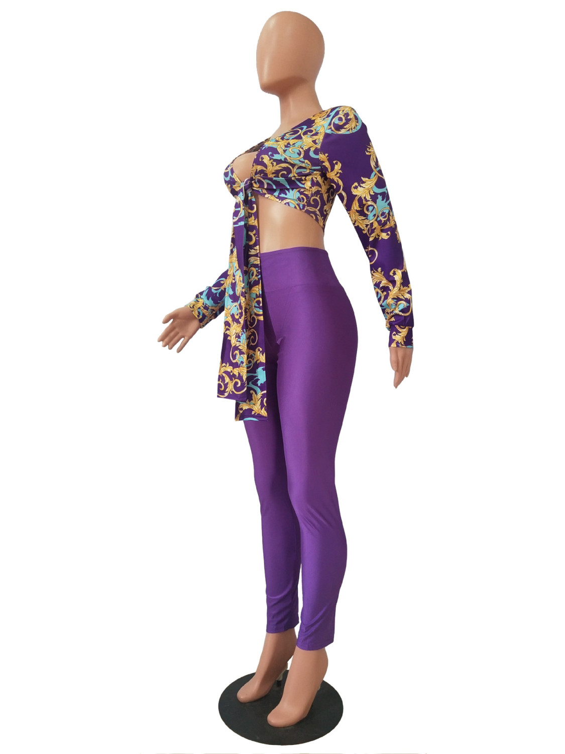crop top with pants