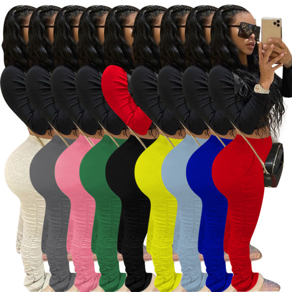 stacked pants
