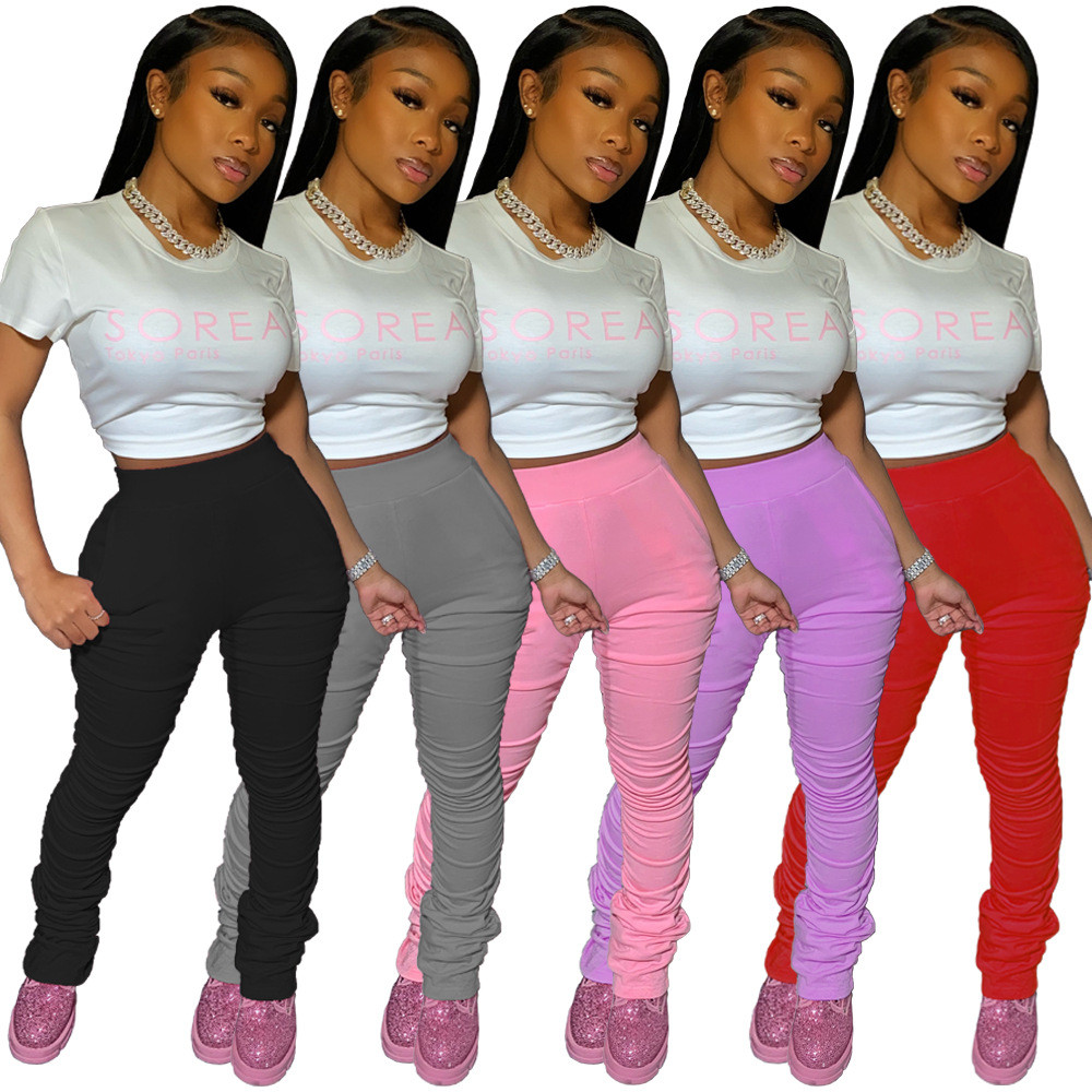 stacked pants