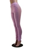Lilac Stacked Pants with Pockets XS-2XL