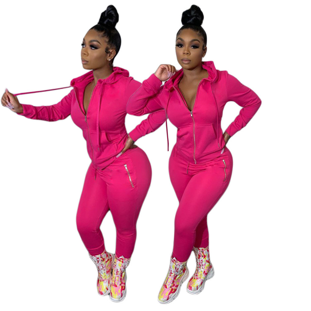 pink tracksuit plus size