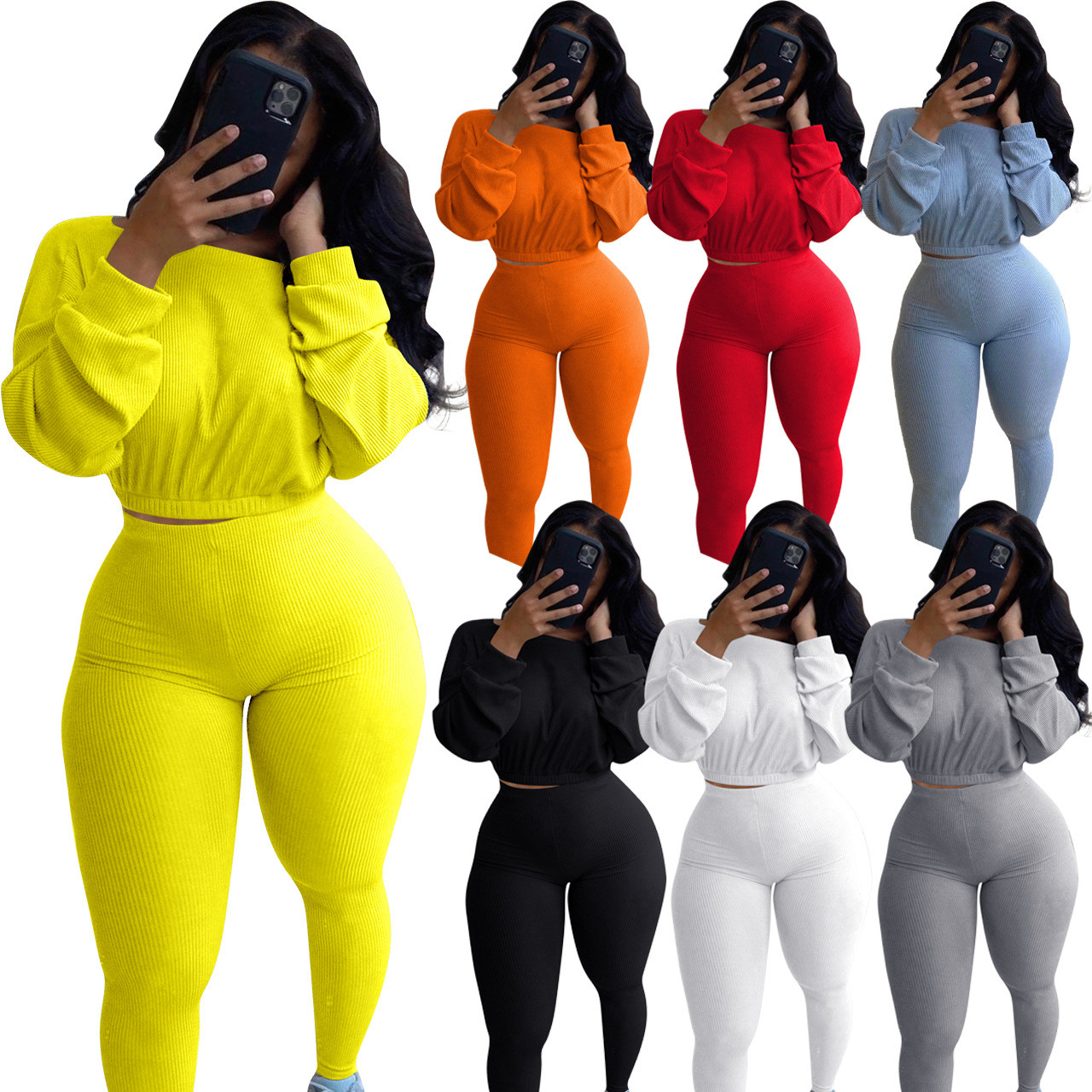 two piece pants set