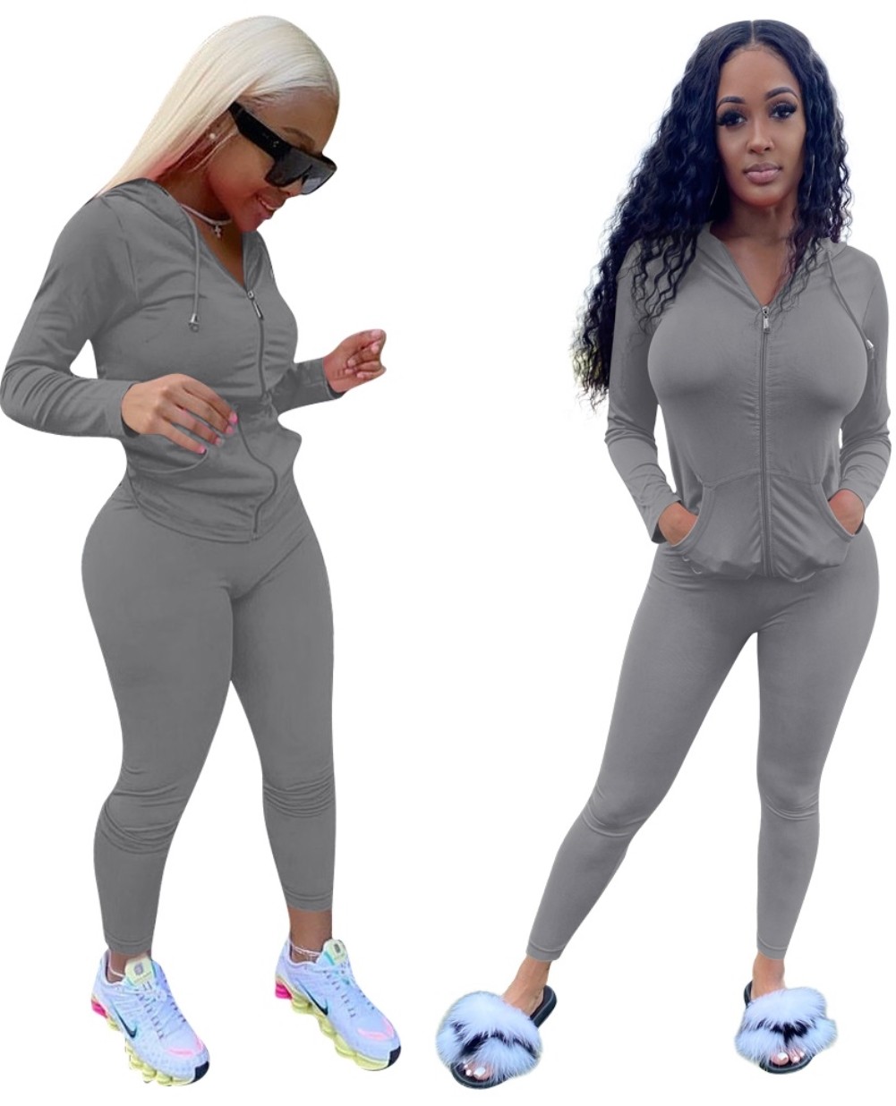 fitted tracksuit womens