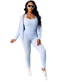 Side Stripes 3PCS Tracksuit