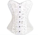 Sexy White Mesh Corsets Body Shapewear