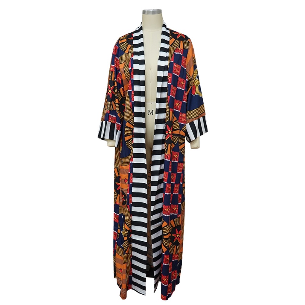tribal print cardigan mens