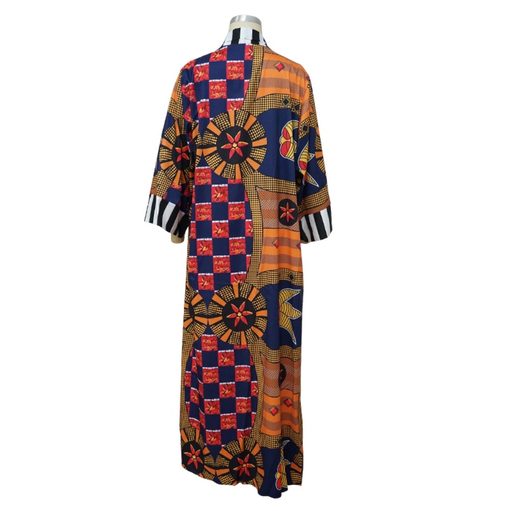 tribal print cardigan mens