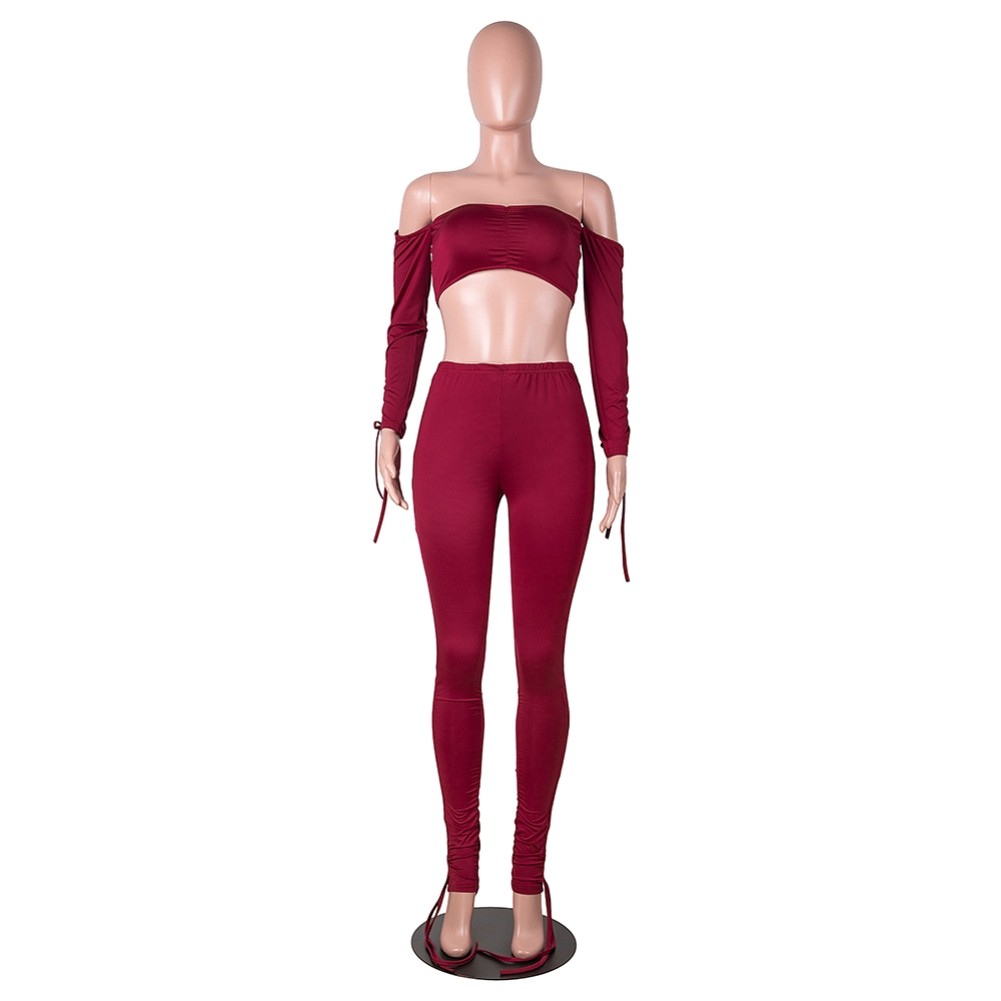 crop top with pants and shrug