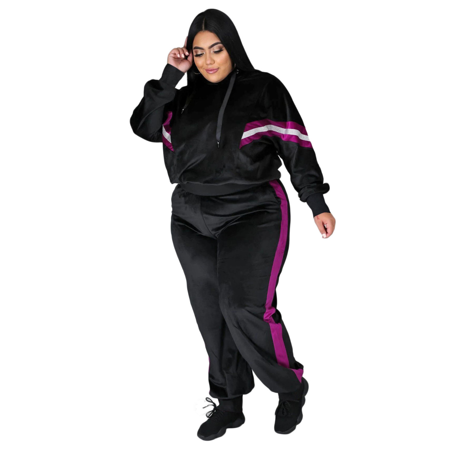 sweatsuit set plus size