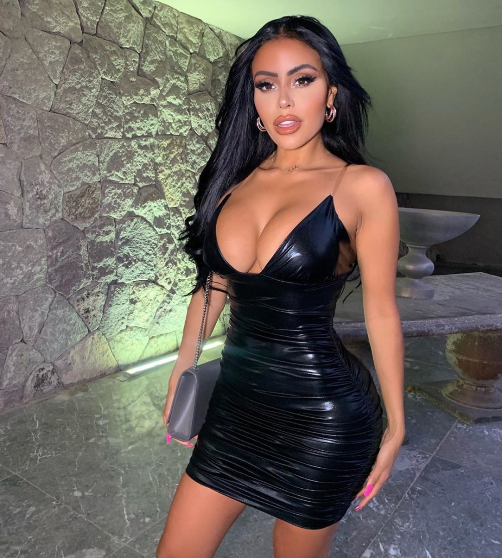 Black PU Leather Spaghetti Straps Ruched Mini Dress US$ 7.73 - www.lover-pretty.com Black PU Leather Spaghetti Straps Ruched Mini Dress US$ 7.73 - www.lover-pretty.com