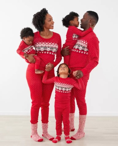 Christmas Matching Family Clothing Baby Rompers Loungewear