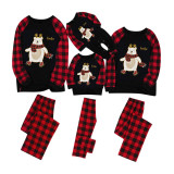 Christmas Print Family Clothing Lounge Romper for Baby