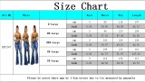 Plus Size Fashion High Waist Ripped Flare Jeans