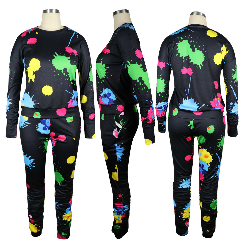 green and black sweatsuit