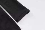 Black Cutout Shoulder Midi Dress(without Belt)