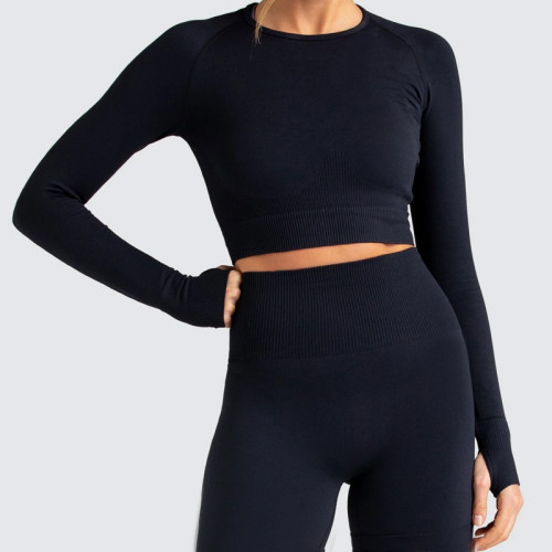 Sports Workout Crop Top and Legging Yoga Suits