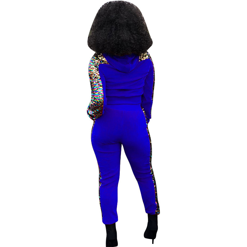 sequin tracksuit womens