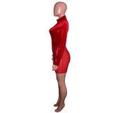 Mesh Panel Sexy Velvet Rompers