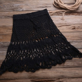 Knitting Crochet Skirt Bikini Beach Cover Up