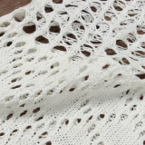 Knitted Crochet  Maxi Beach Dress Cover Up