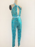 Sequin Party Sleeveless Jumpsuit